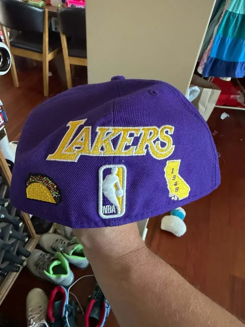 New Era Los Angeles Lakers 'Local' 59FIFTY Fitted Hat